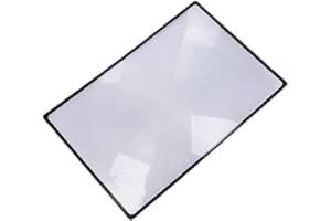 Book Page Magnification 180x120mm Convinient A5 Flat Magnifier Sheet Magnifying Glass Lens Attractive Processing