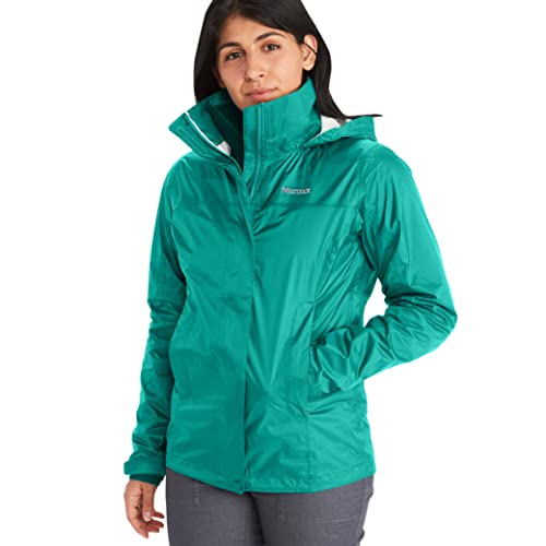 Marmot Women's PreCip Lightweight Waterproof Rain Jacket, Green
