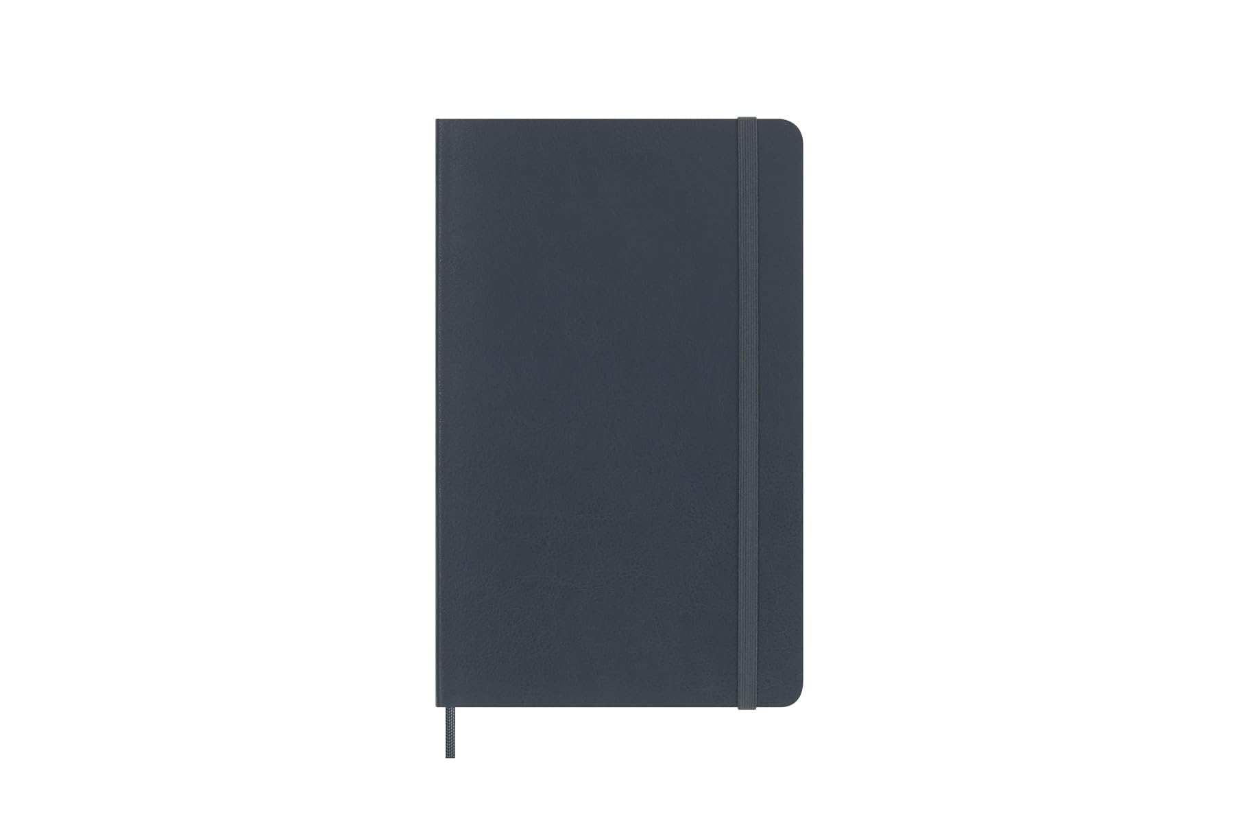 Moleskine Precious & Ethical Notebook, With Gift Box, Vegan Soft Cover, Elastic Closure, Large Format 13x21 cm, Colour Blue — image 1