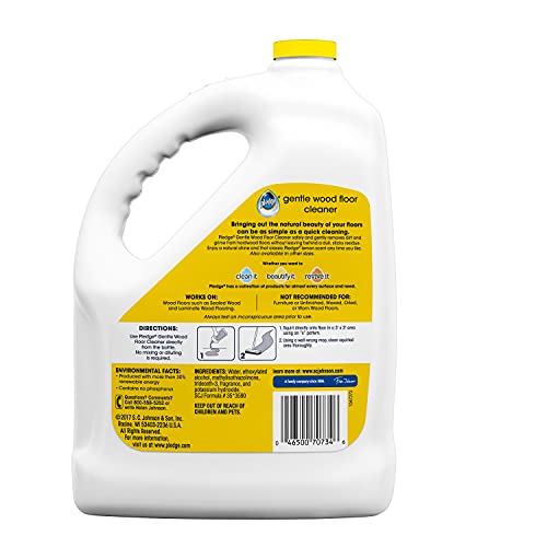 Pledge Wood Floor Cleaner Liquid, Shines Hardwood, Removes Dirt, Safe
