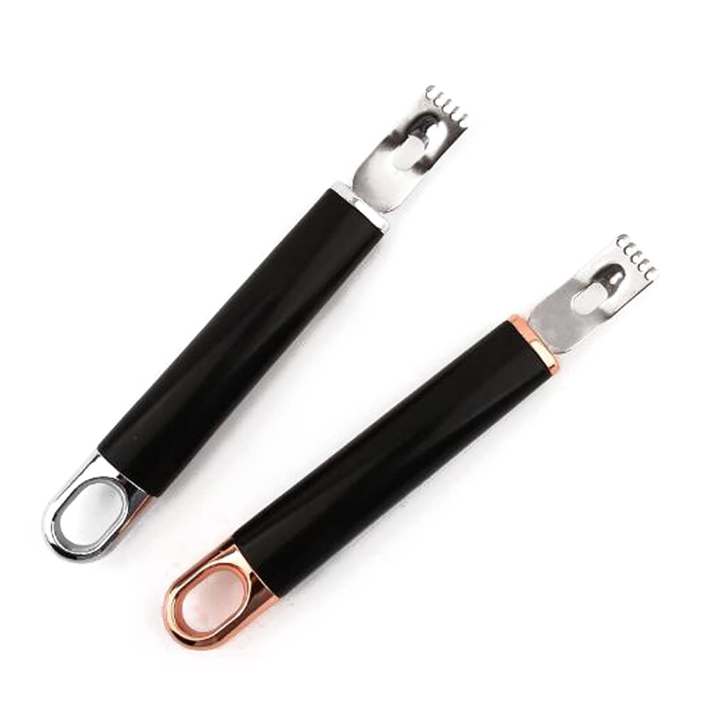 ARFUKA Lemon Zester Lemon Zester Peeler Stainless Steel Lemon Slice Kitchen Tool for Lemon Orange Citrus Fruit Grater Pack of 2