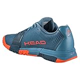 HEAD Men's Revolt Pro Sneaker, Bluestone/Orange, 13