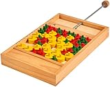 noris Mikado 606101929 Deluxe Discs Classic Game for Kids 6+ & Adults Wooden view 6