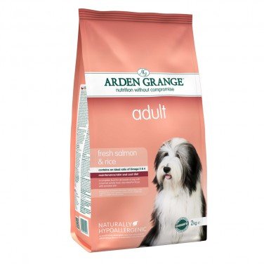 Arden Grange Salmon & Rice Adult Dog Food 2kg