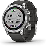 Garmin fēnix 7 Multisport GPS Watch Silver Graphite Band view 14