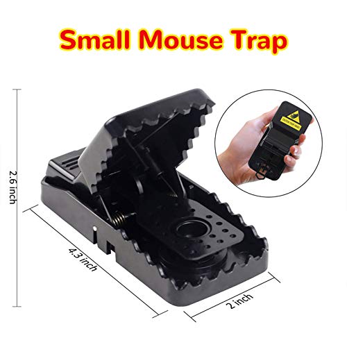 Acmind Mouse Trap, Small Mice Traps That Work, Mice Snap Trap with