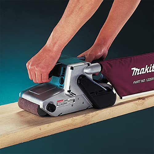 Makita 9404 4" x 24" Belt Sander, with Variable Speed , Blue Pricepulse