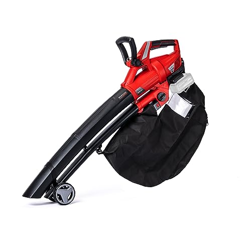 Einhell 3433600 Solo Soffiatore, Aspiratore A Batteria, Rosso/Nero