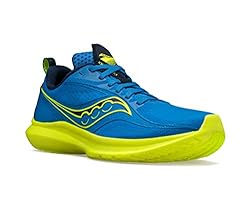 Saucony Women's Kinvara 13 Sneaker, Blue/Yellow, 5