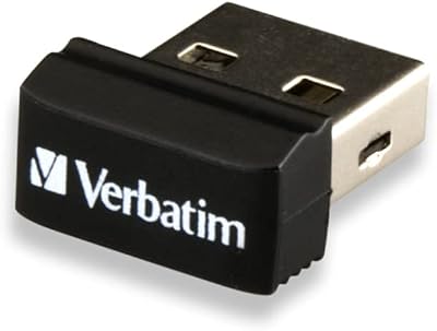 Verbatim 16GB Store n Stay NANO USB 2.0 Drive Black Low Profile Portable