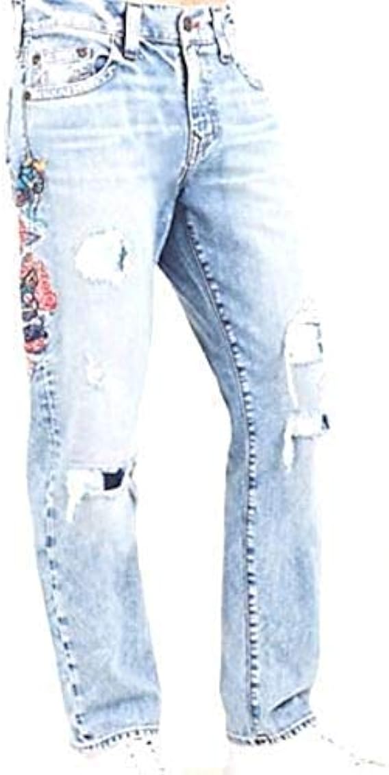 True Religion Geno Distressed Denim 