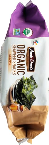 ANNIE CHUN’S SNACK SEAWEED SESAME ORGANIC, 0.35 OZ,1-SAMPLE PACK