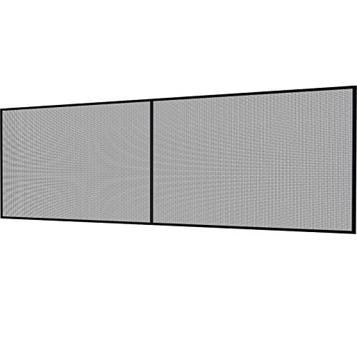 VEVOR Garage Door Screen, 18 x 7 ft for 2 Cars, 5.8 lbs HeavyDuty
