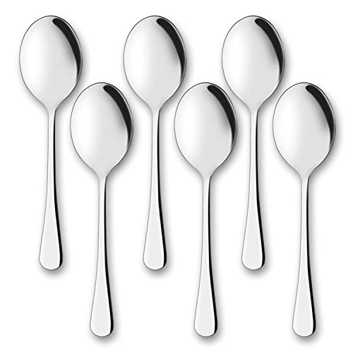 Serving Spoons, AOOSY 6 Pieces X-Large 9.8 Inches Stainless Steel Serving  Spoon Catering Spoons Solid Serving Utensils Big Ladle Tablespoons For  Buffet Banquet Flatware Kitchen Basics Serving on Galleon Philippines