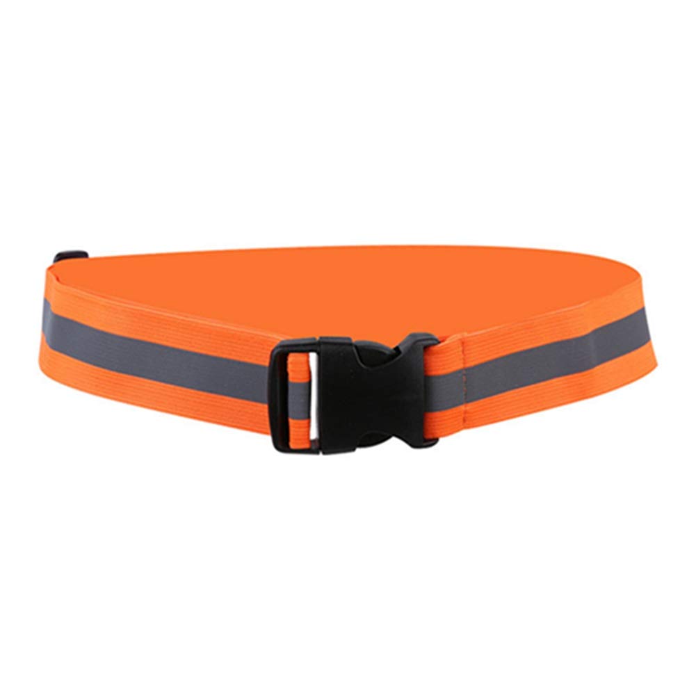 Egurs Reflective Belt High Visibility Reflective Belt for Men, Women and Children, Orange