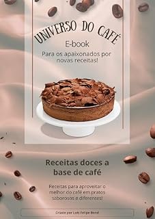 Livro O Universo do Café: Pratos Doces