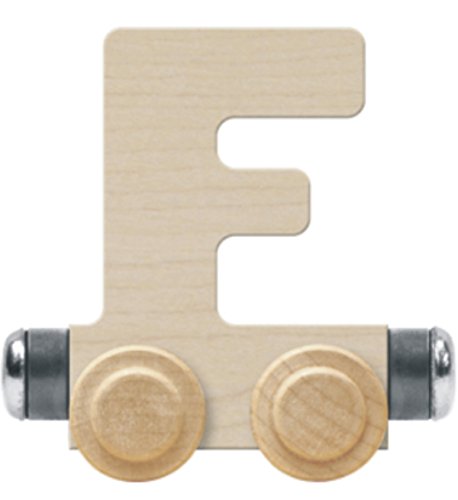 NameTrain Unfinished Letter Car F - Made in USA