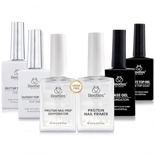 Beetles Gel Base Top Coat Set