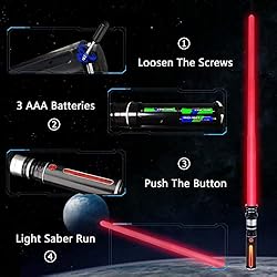Lightup Saber for Kids LED FX Light