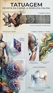 Livro TATUAGEM REVISTA DA CARNE, A REBELDIA FALIDA: Um ensaio crítico sobre a transição do estigma ao consumo massificado