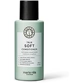 Maria Nila True Soft, Conditioner 3.4 Fl Oz, For Dry Hair, Argan Oil Remoisturises & Reduces Frizz, 100% Vegan & Sulfate/Paraben free