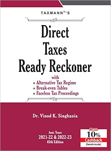 Direct Tax Ready Reckoner