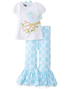 Little Chick Top And Pants Set by Mud Pie 2T