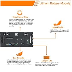FOIIOE VESTWOODS 48V 100Ah Lithium LiFePO4 15-Year