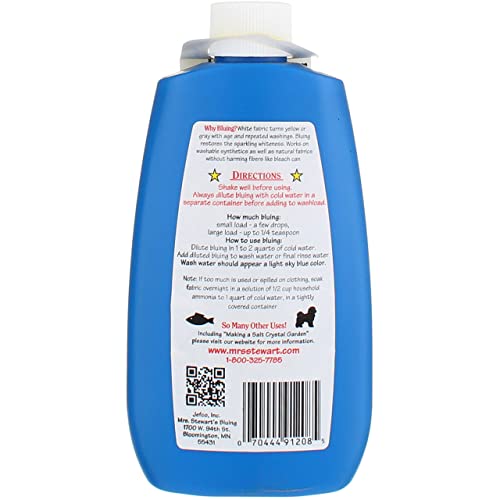 MS LNDRY LQD BLUING 8OZ BY MRS. STEWART’S