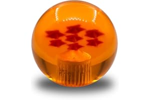 SZJLMKJ Joystick ball top handle Star Balltop Clear Ball Top Handle for ZIPPY SANWA SEIMITSU Hori Crown M6 Joystick (7 stars)