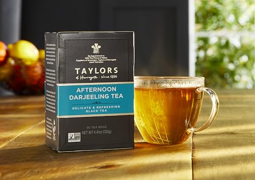 TAYLORS OF HARROGATE AFTERNOON DARJEELING, 50 TEABAGS