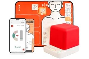 HeartiSense CPRCUBE PRO3 CPR Training Kit with Real-time CPR Feedback Device for CPR Trainers and Instructors