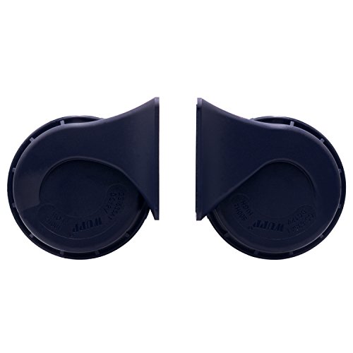 BlueFire Motorcycle Electric Snail Horn Universal 12V 118DB Loud Horn Speaker for Motorcycle Car Vehicle Truck (1 Pair)