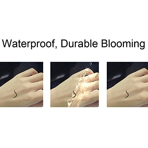 2021 Personality Women Eye Liner Eyeliner Quick Waterproof Charm Make Up Eyeliner Pen 3ml (Red)