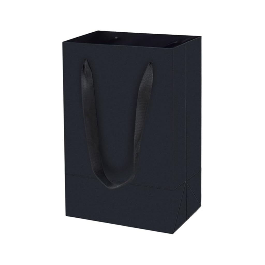 Photo 1 of Aosric 30 Pack 5x4x8 Black Gift Bags – Small Sturdy & Reusable Premium Gift Bags for Jewelry, Perfume, Skincare, Cosmetics, Boutique Gift, Party Favors, Weddings, Birthdays, Christmas and Holidays