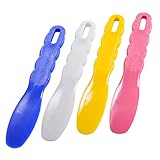 4 Pcs Dental Plastic Spatulas 7.7" for