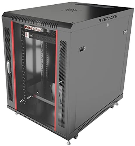 Sysracks 15U 35 Inch Depth Server Rack Cabinet Enclosure Fully Equipped ...