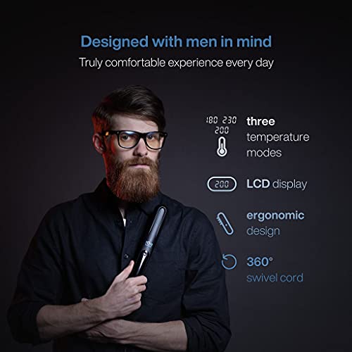 Limarcare Beard Straightener Combs for Men, Multifunctional Ionic Hair