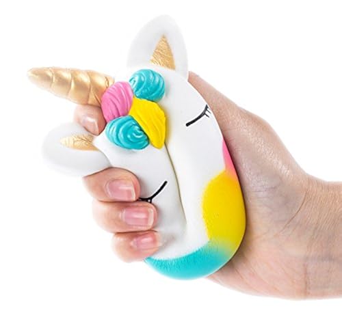 AILIMY Squishies Pcs Unicorn Donut Galaxy Unicorn Squishy Slow