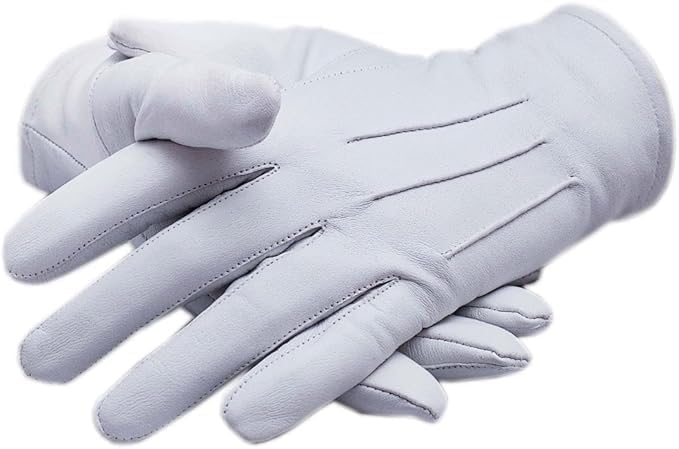 mens leather dress gloves amazon Men's Dress Leather Gloves (X-Large, White) at Amazon Men's Clothing store