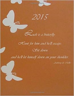 My Big Fat Us Calendar 15 Luck Is A Butterfly 1 Day Per Page Letter Format Cumulus Edition Amazon Com Office Products