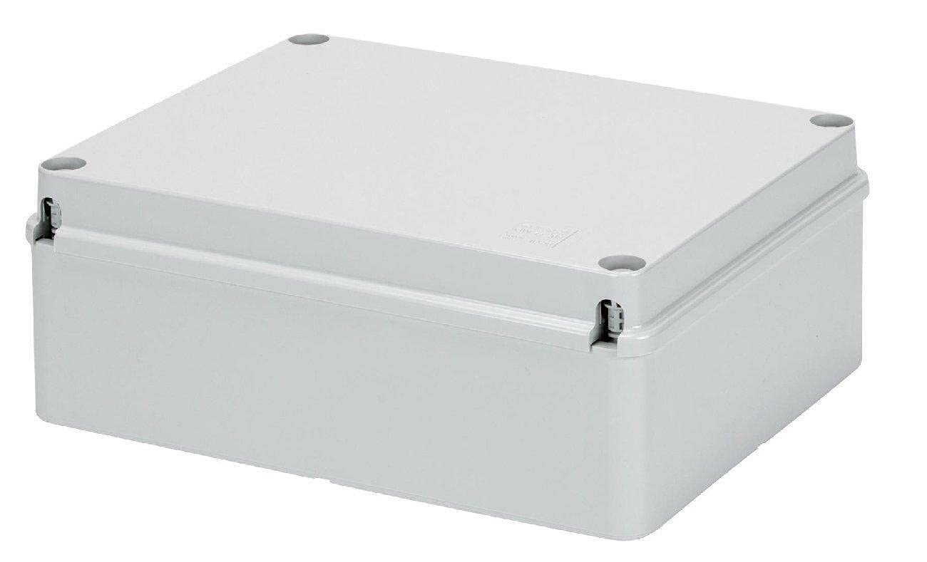 Gewiss GW44207 190mm Outdoor IP56 Junction Box Hinged Lid 190x140x70mm Plastic