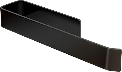 Vista SUS304 Self-Adhesive Towel Holder 25 cm Black Stainless Steel No Drilling