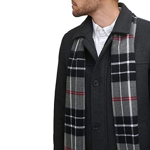 dockers wool scarf coat
