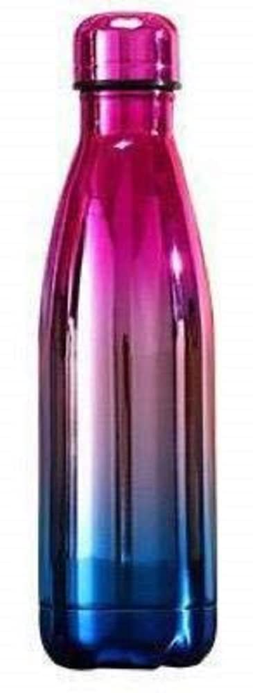 Boolavard Water Bottle Vacuum Insulated Stainless Steel Water Bottle BPA Free Metal Sports Bottle Double Wall Insulated Cold and Warm Drinks 17OZ / 500ML (Metallic Pink) โ image 1