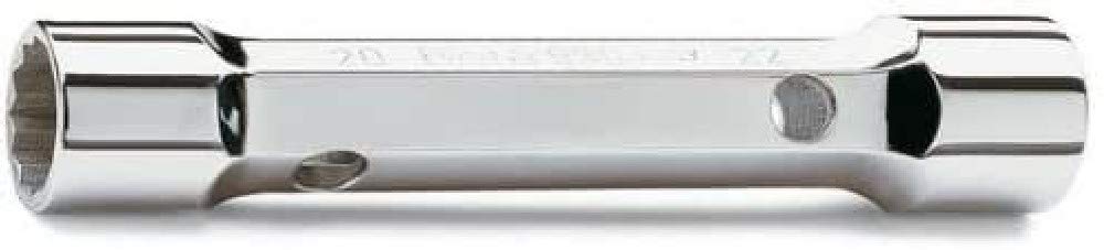 Beta 9300010 Model 930 8X9 Double Ended Bi-hex Tubular Socket, Wrenches Heavy Series, 8mm x 9mm