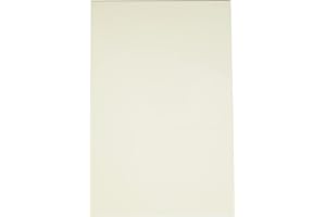 AYUBOUSA 290mm x 435mm Uncut Guitar Bass Pickguard Material Blank Scratch Plate for Fender Stratocaster Telecaster Custom,3Ply Cream