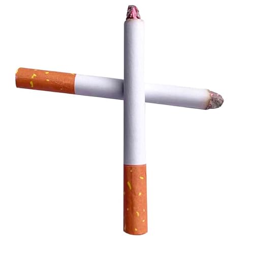 CLESEN Fake Cigarettes,3.25 Inch Fake Puff Cigarettes(Pack of 24),Blow Smoke,  Faux Cigs with a Realistic Look Durable/Realistic - Ideal For Themed  Parties/Theatrical Performances in Kenya