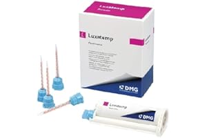 MADRID DENTAL SUPPLY DMG - Luxatemp Fluorescence (Shade A2) Temporary Crown & Bridge Material Automix Kit Refill (Pack of 1-76g Cartridge & 15 Automix-Tips) by DMG (110586)