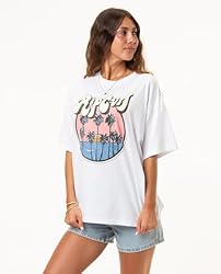 Rip Curl Women's Heritage Crew Neck Short Sleeve